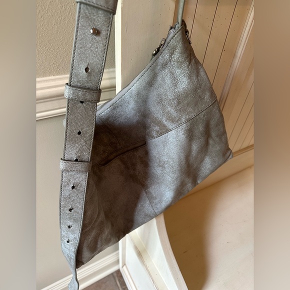 HOBO Paulette Pewter Crossbody Bag - Picture 6 of 7